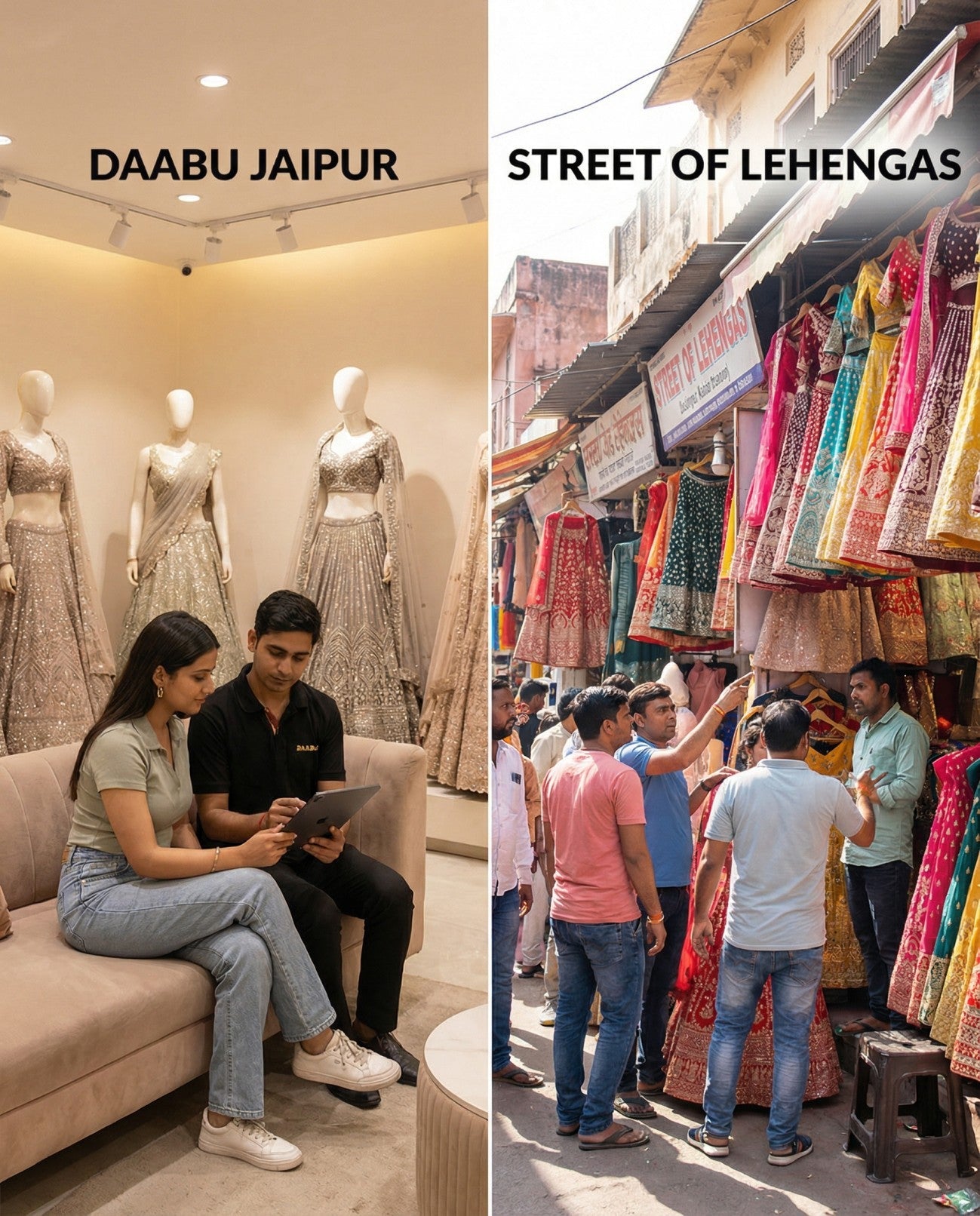 Daabu Jaipur Lehengas vs Other Stores in Jaipur: What’s the Real Difference?