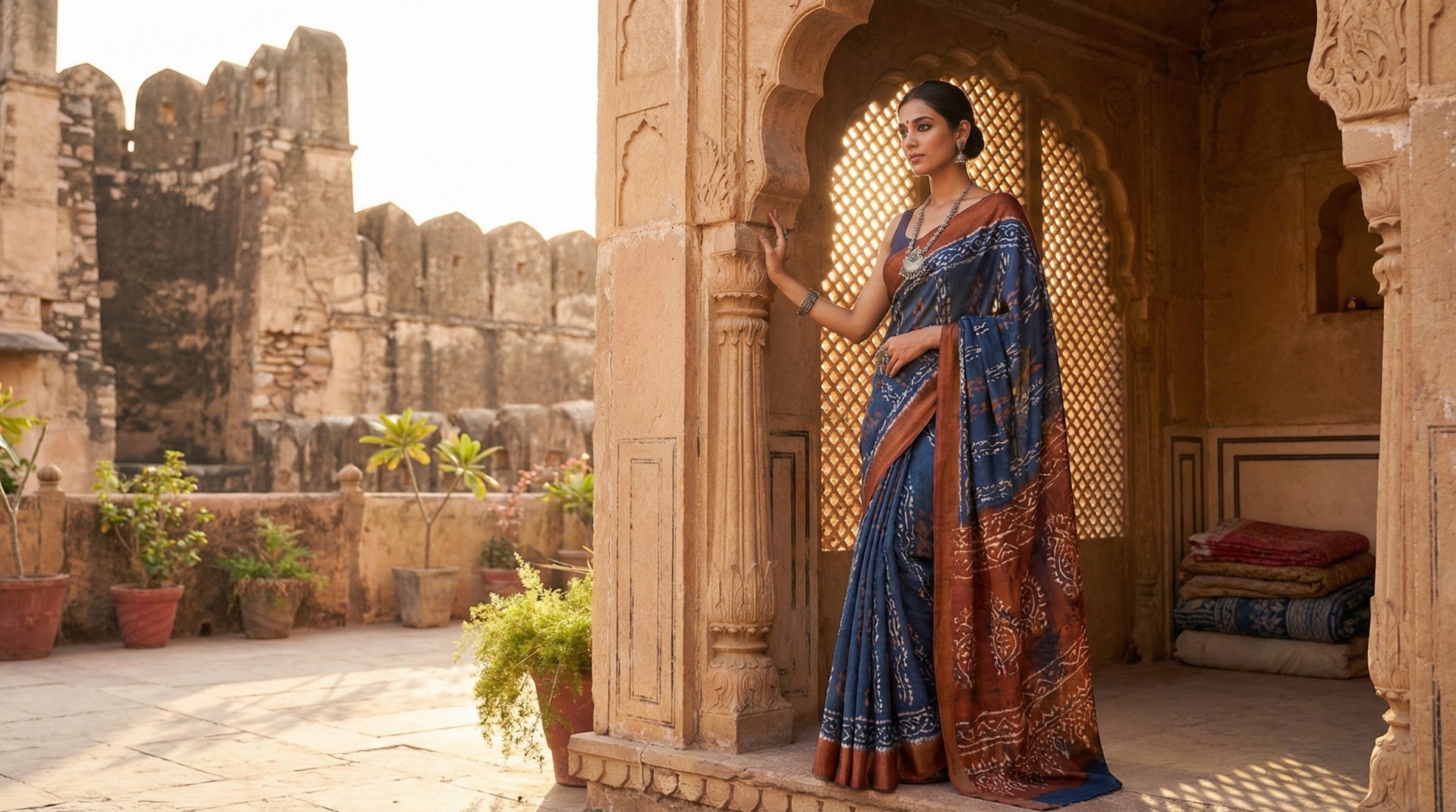 Daabu Jaipur Sarees: History of Sarees, Origin, and Where Sarees Are Made in India