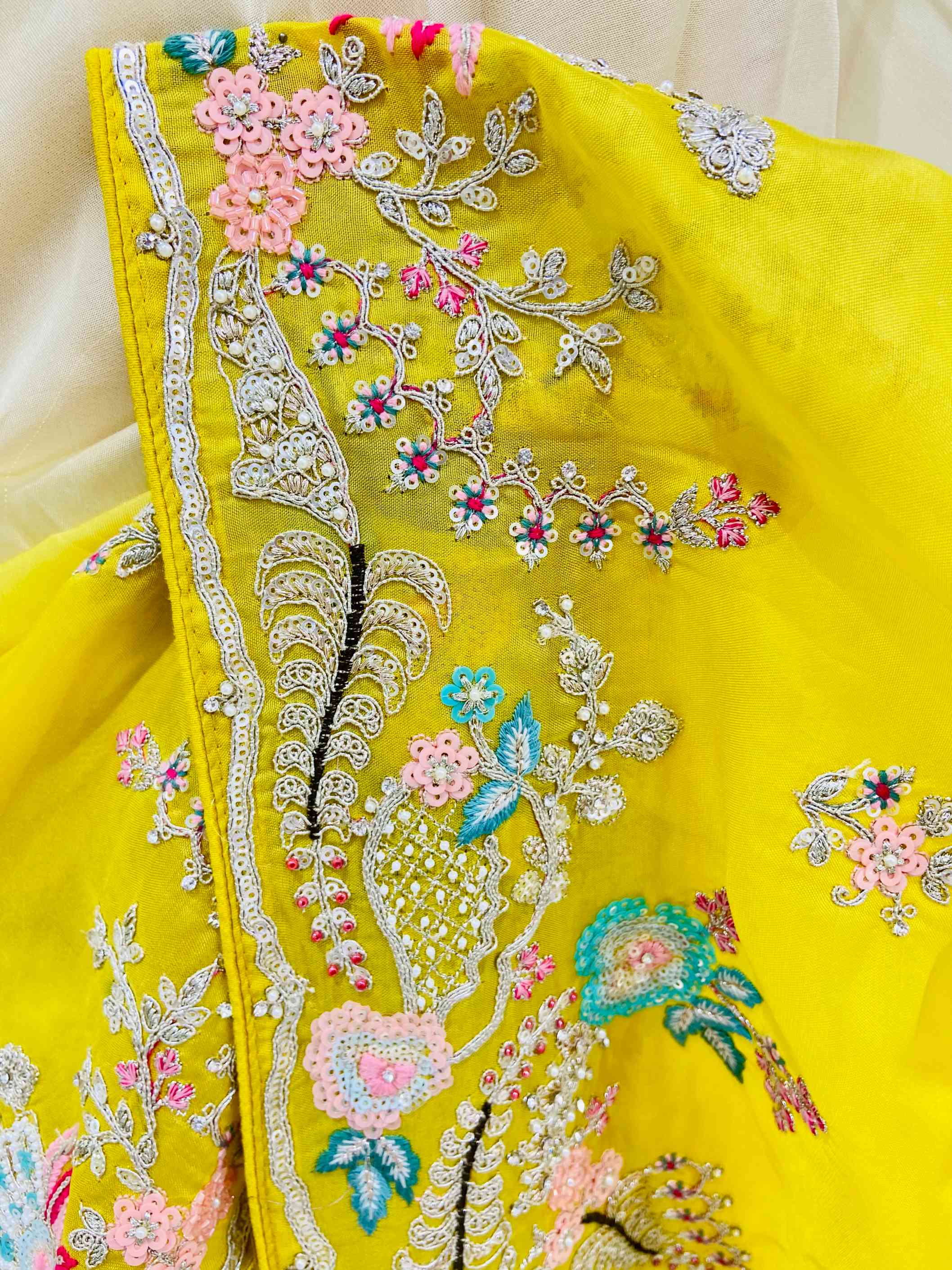 Mustard Yellow Soft Silk Designer Embroidered Fancy Saree | Fancy sarees  party wear, Lehenga style saree, Fancy sarees