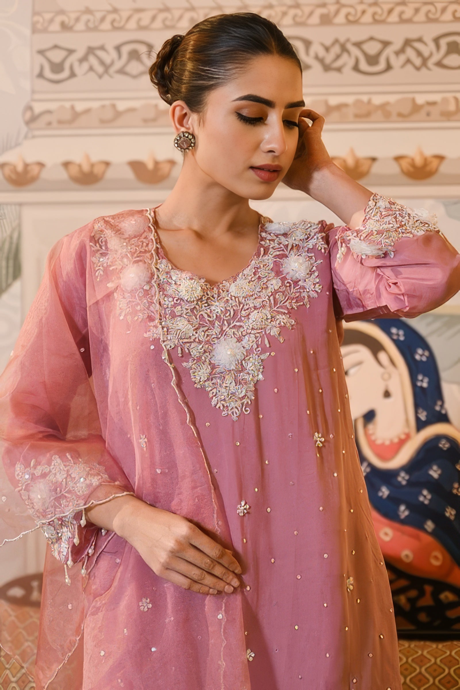 Gulabo Grace-Palazzo Set